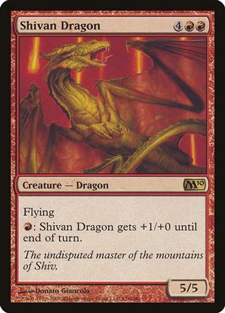 Shivan Dragon (Magic 2010)